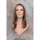 BRITTNEY | Blonde Auburn Mix Long Wig Monofilament Side Part Frame Long Layers 