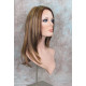 BRITTNEY | Blonde Auburn Mix Long Wig Monofilament Side Part Frame Long Layers 
