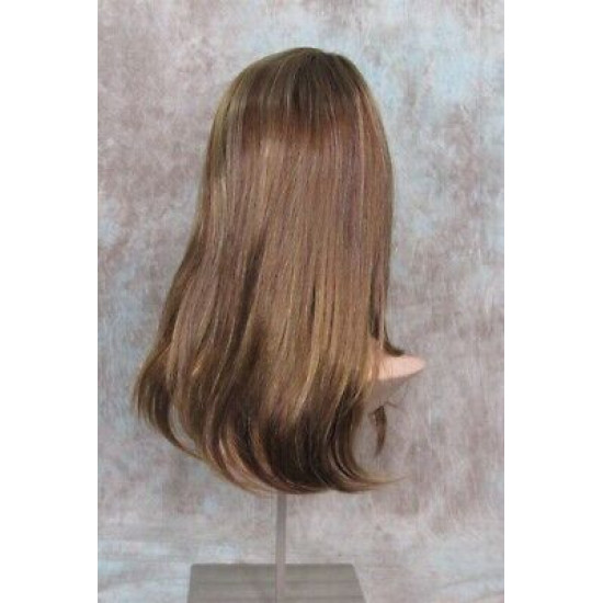 BRITTNEY | Blonde Auburn Mix Long Wig Monofilament Side Part Frame Long Layers 