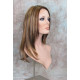 BRITTNEY | Blonde Auburn Mix Long Wig Monofilament Side Part Frame Long Layers 