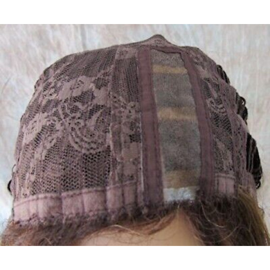 BRITTNEY | Blonde Auburn Mix Long Wig Monofilament Side Part Frame Long Layers 