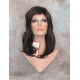 PAULINE | Dark Brown Strawberry Long Wig Long Layered Shag Bangs 