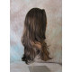 LINDA | Dark Brown Auburn Long Wig Luscious Layers Full Skin Top 26"