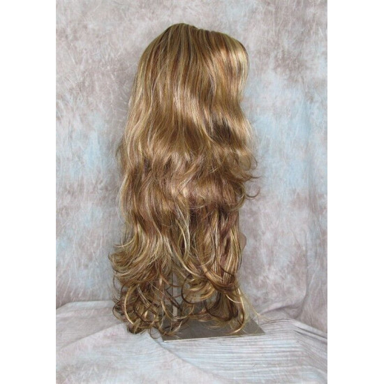 NATALIE XL | 3 Tone Auburn Blonde Long Wig Beautiful Long Layers 28" Skin Top 