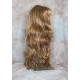 NATALIE XL | 3 Tone Auburn Blonde Long Wig Beautiful Long Layers 28" Skin Top 
