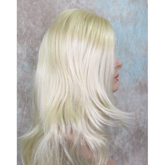 LINDA XXL | Light Blonde Extra Long Layers Wig Full Skin Top 32" 