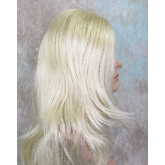 LINDA XXL | Light Blonde Extra Long Layers Wig Full Skin Top 32" 