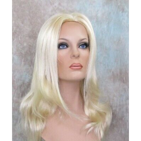 LINDA XXL | Light Blonde Extra Long Layers Wig Full Skin Top 32" 