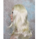 LINDA XXL | Light Blonde Extra Long Layers Wig Full Skin Top 32" 