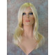 ANGELINA | Light Blonde Monofilament Top Hand-Tied Skin Part Long Wig 