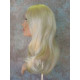 ANGELINA | Light Blonde Monofilament Top Hand-Tied Skin Part Long Wig 