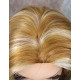 NAOMI | Strawberry Blonde Mix Spiral Curls Long Wig Skin Top 