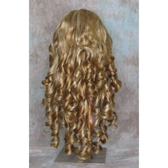 NAOMI | Strawberry Blonde Mix Spiral Curls Long Wig Skin Top 