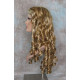 NAOMI | Strawberry Blonde Mix Spiral Curls Long Wig Skin Top 