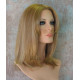 CAMERON | Medium Ash Blonde Mix Medium Wig Face Frame Skin Top Center Part 