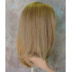 CAMERON | Medium Ash Blonde Mix Medium Wig Face Frame Skin Top Center Part 