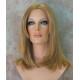 CAMERON | Medium Ash Blonde Mix Medium Wig Face Frame Skin Top Center Part 