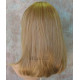 CAMERON | Medium Ash Blonde Mix Medium Wig Face Frame Skin Top Center Part 