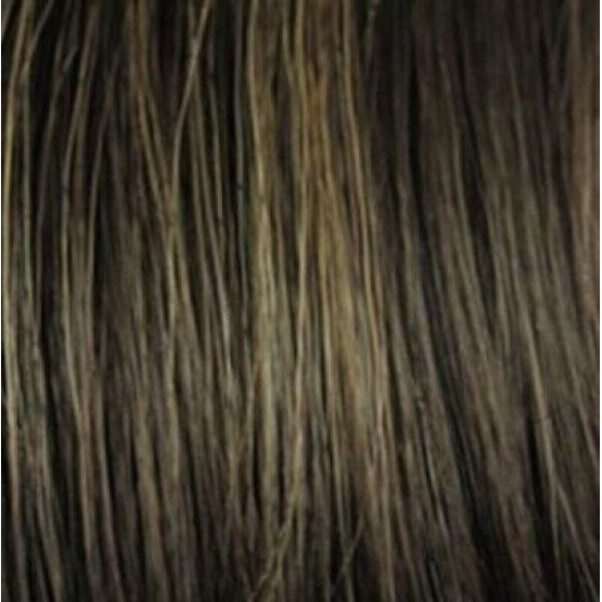 CLASSIC PAGE | Dark Brown Long Bob Bangs Heat OK Mono Part | Forever Young 