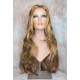 LINDA XL | 3 Tone Auburn Blonde Mix Long Layers Wig Full Skin Top 28" 