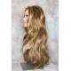 LINDA XL | 3 Tone Auburn Blonde Mix Long Layers Wig Full Skin Top 28" 