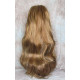 LINDA XL | 3 Tone Auburn Blonde Mix Long Layers Wig Full Skin Top 28" 