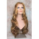 LINDA XL | 3 Tone Auburn Blonde Mix Long Layers Wig Full Skin Top 28" 