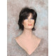 SWANNA | Dark Brown Short Wig Shorter Full Body Layers Bangs 