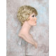 AMANDA | Honey Blonde Short Layered Wig Curls Volume 