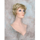AMANDA | Honey Blonde Short Layered Wig Curls Volume 