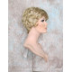 AMANDA | Honey Blonde Short Layered Wig Curls Volume 
