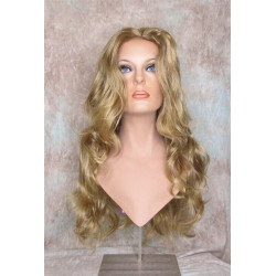 NATALIE | Medium Blonde Mix Long Wig Beautiful Skin Top Long Layers Waves 