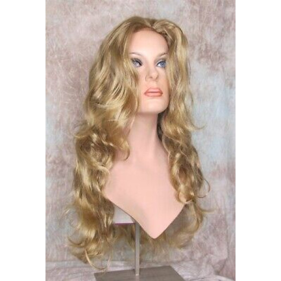 NATALIE | Medium Blonde Mix Long Wig Beautiful Skin Top Long Layers Waves 