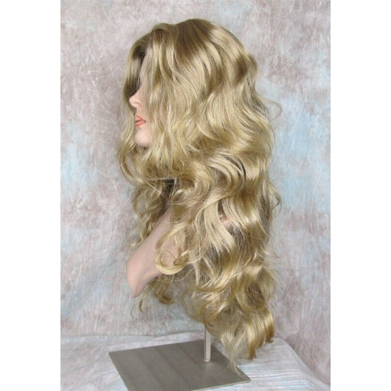 NATALIE | Medium Blonde Mix Long Wig Beautiful Skin Top Long Layers Waves 