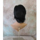 DEIDRE | Jet Black Medium Wig Shag Long Bangs Flicked Back Ends