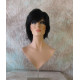 DEIDRE | Jet Black Medium Wig Shag Long Bangs Flicked Back Ends