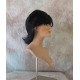 DEIDRE | Jet Black Medium Wig Shag Long Bangs Flicked Back Ends