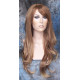 TONYA | Auburn Golden Blonde Tips Long Wig Gentle Loose Waves Bangs Part 
