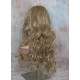 GABBY | Medium Blonde Mix Long Wig Long Barrel Curls Skin Part HEAT OK