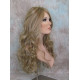 GABBY | Medium Blonde Mix Long Wig Long Barrel Curls Skin Part HEAT OK