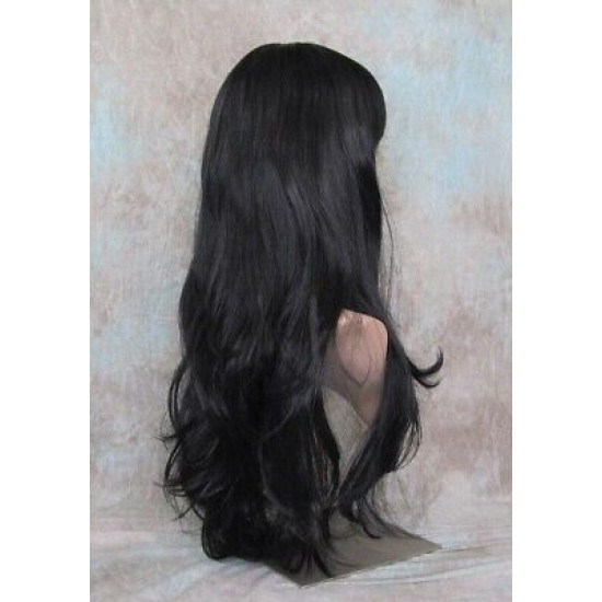 KRISTEN | Long Wig COLOR CHOICE HEAT OK Layers Side Swept Bangs Wigs 