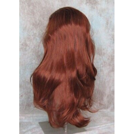TIFFANY | Sangria Long Wig Gentle Waves Layers 25" No Bangs 