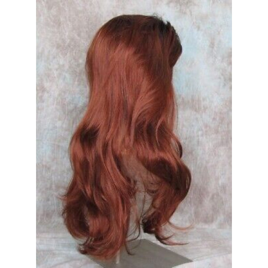 TIFFANY | Sangria Long Wig Gentle Waves Layers 25" No Bangs 