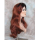 TIFFANY | Sangria Long Wig Gentle Waves Layers 25" No Bangs 