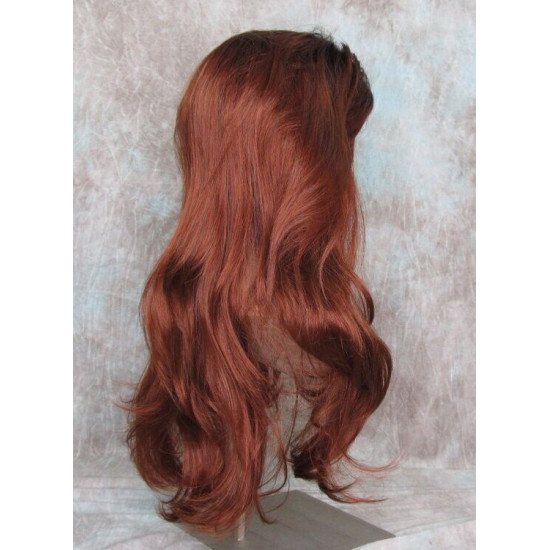 TIFFANY | Sangria Long Wig Gentle Waves Layers 25" No Bangs 