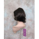 LESLIE | Medium Dark Brown Short Wig Flip Layers with Bangs 