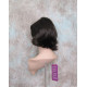 LESLIE | Medium Dark Brown Short Wig Flip Layers with Bangs 