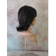 DEIDRE | Dark Brown Medium Wig Shag Long Bangs Flicked Back Ends