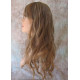 ERICA | Light Brown Mix Long Wig HEAT OK Waves Bangs Skin Crown Wigs