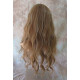 ERICA | Light Brown Mix Long Wig HEAT OK Waves Bangs Skin Crown Wigs